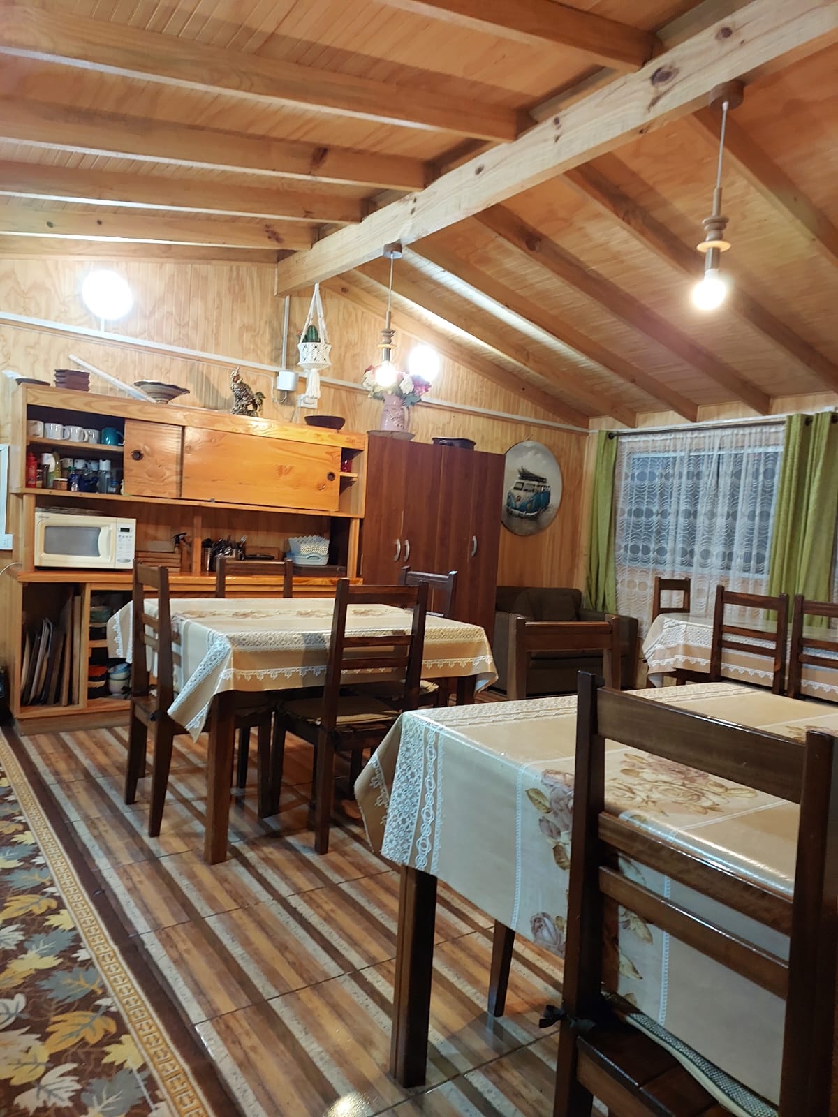 Habitación en el hostal Las Piedras del Río Bueno